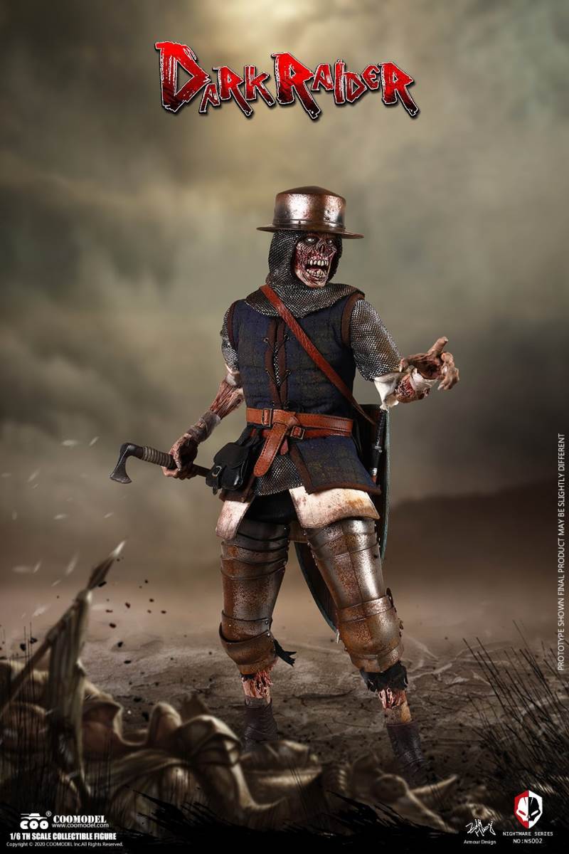 1/6 NS002 NIGHTMARE SEIRES (DIECAST ALLOY)  - DARK RAIDER