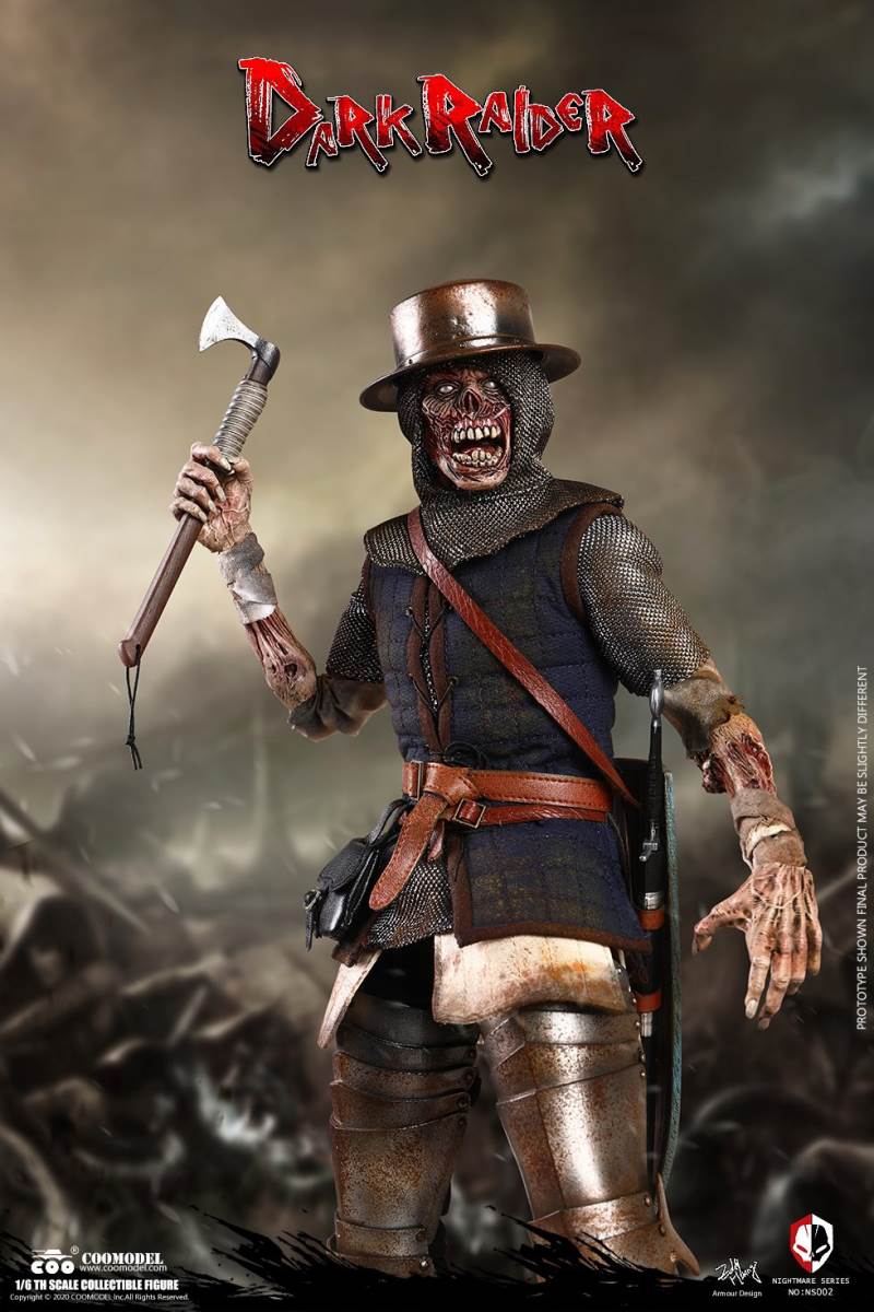 1/6 NS002 NIGHTMARE SEIRES (DIECAST ALLOY)  - DARK RAIDER