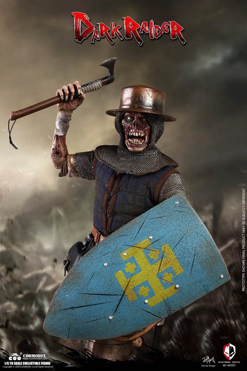 1/6 NS002 NIGHTMARE SEIRES (DIECAST ALLOY)  - DARK RAIDER