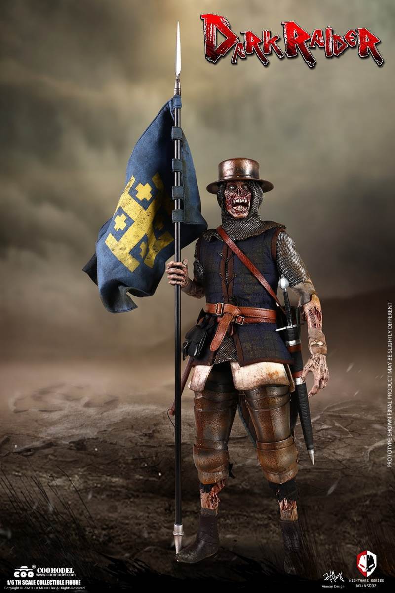 1/6 NS002 NIGHTMARE SEIRES (DIECAST ALLOY)  - DARK RAIDER