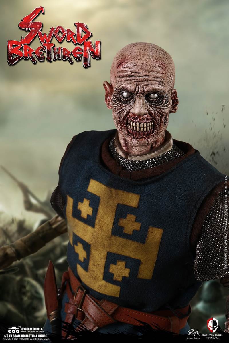 1/6 NS001 NIGHTMARE SEIRES (DIECAST ALLOY)  - SWORD BRETHREN