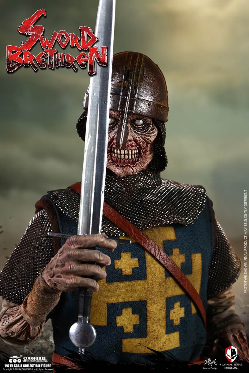 1/6 NS001 NIGHTMARE SEIRES (DIECAST ALLOY)  - SWORD BRETHREN