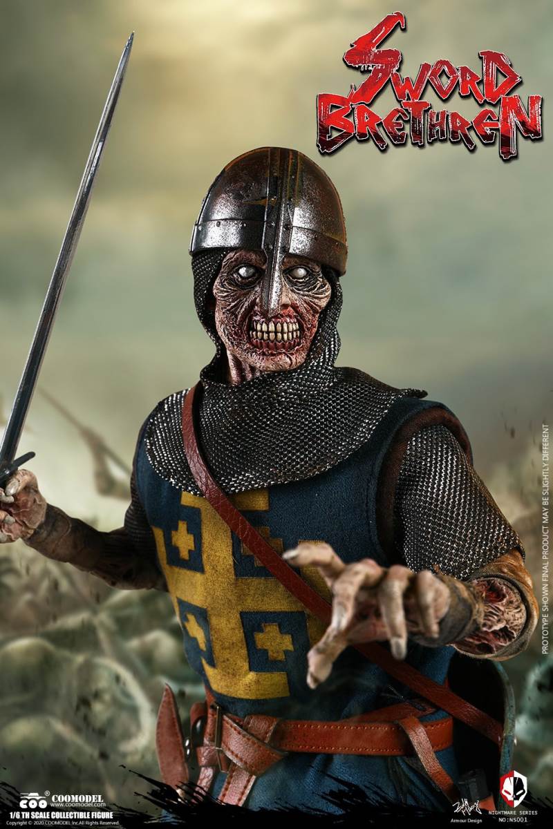 1/6 NS001 NIGHTMARE SEIRES (DIECAST ALLOY)  - SWORD BRETHREN