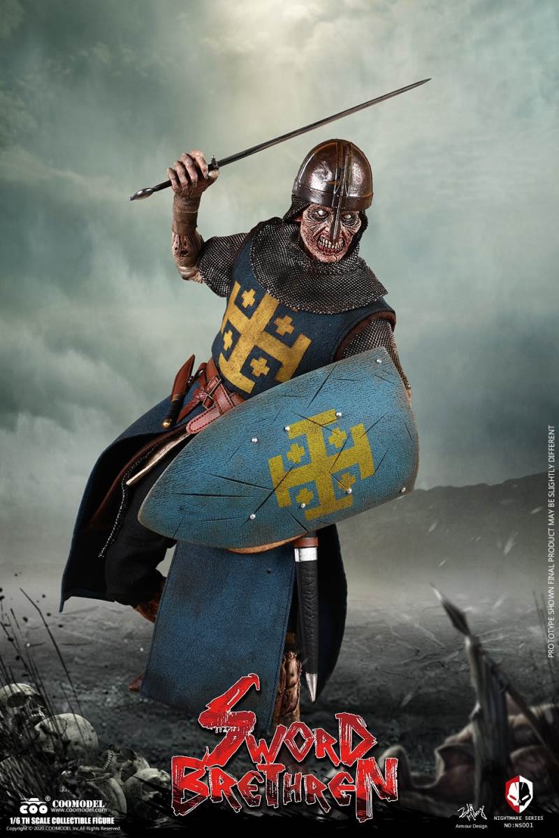 1/6 NS001 NIGHTMARE SEIRES (DIECAST ALLOY)  - SWORD BRETHREN