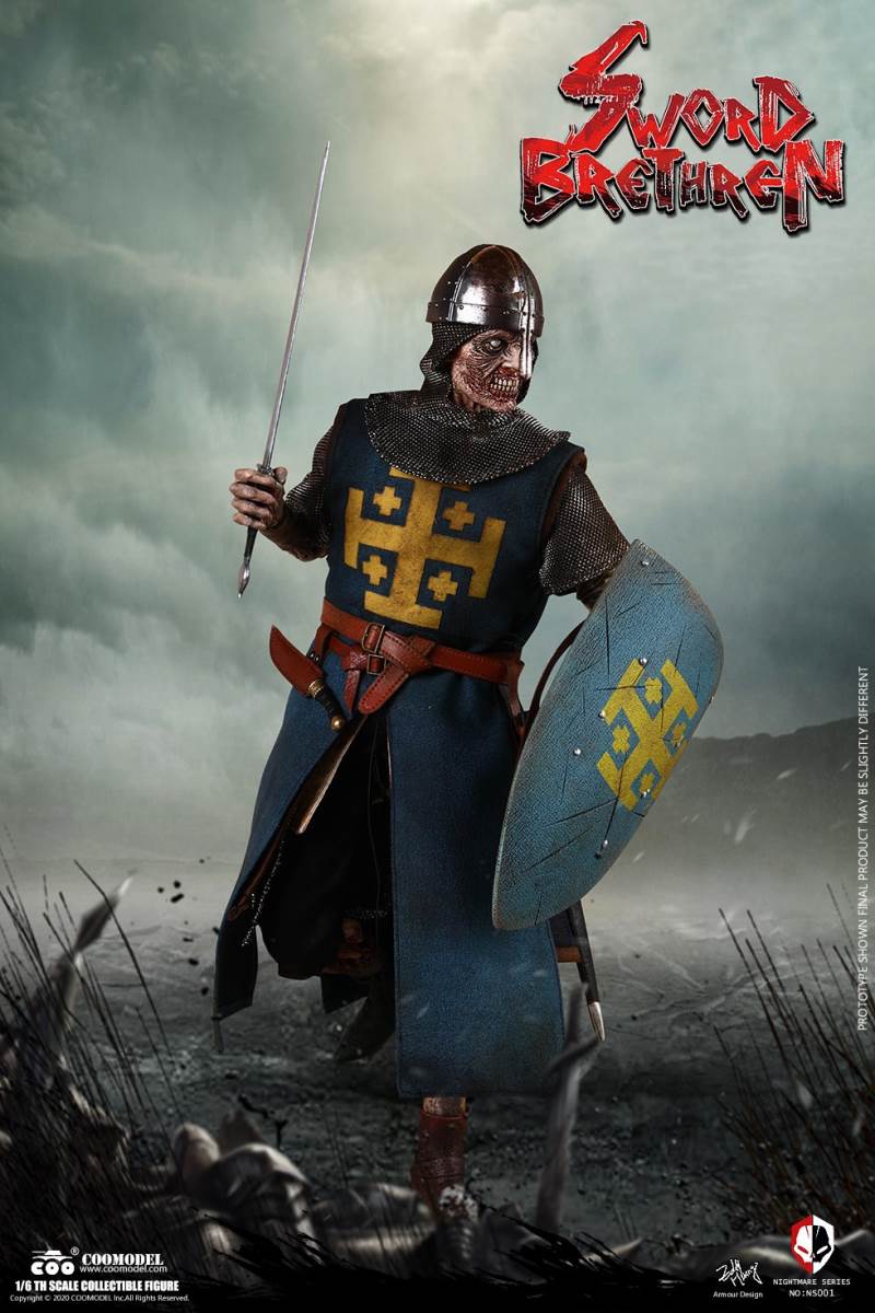 1/6 NS001 NIGHTMARE SEIRES (DIECAST ALLOY)  - SWORD BRETHREN
