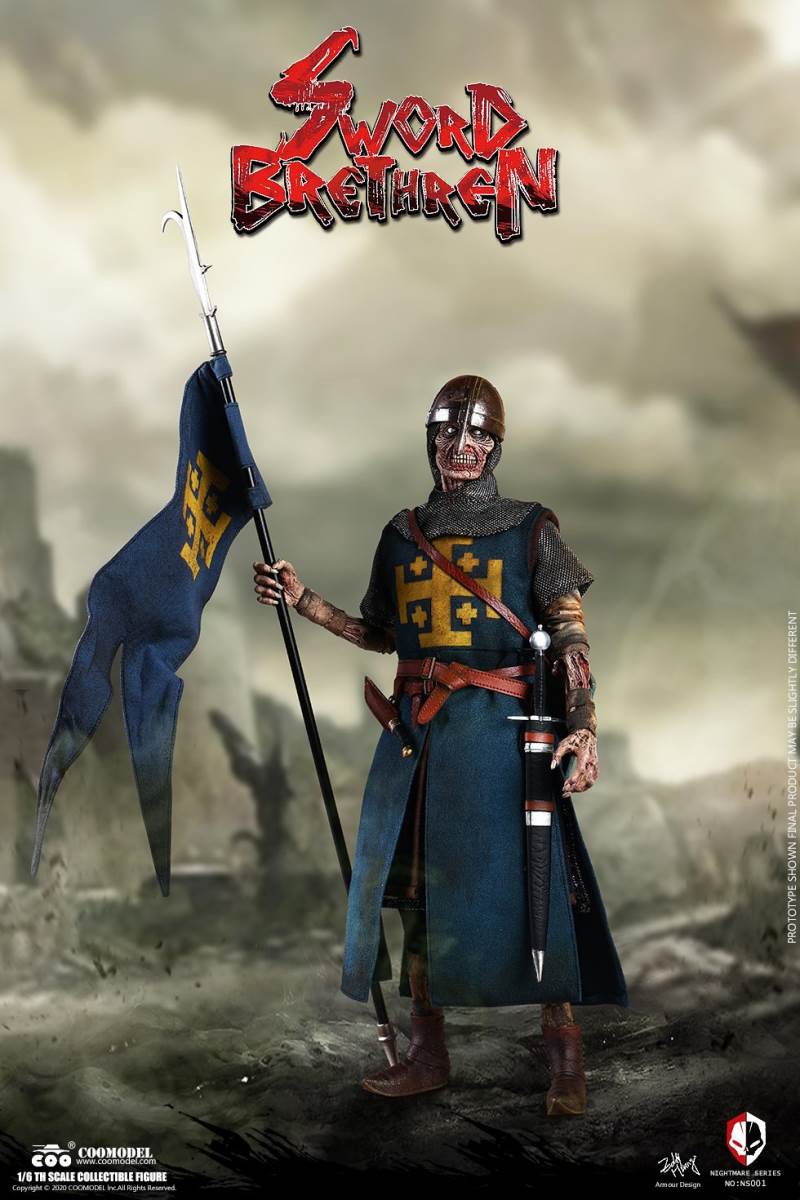 1/6 NS001 NIGHTMARE SEIRES (DIECAST ALLOY)  - SWORD BRETHREN