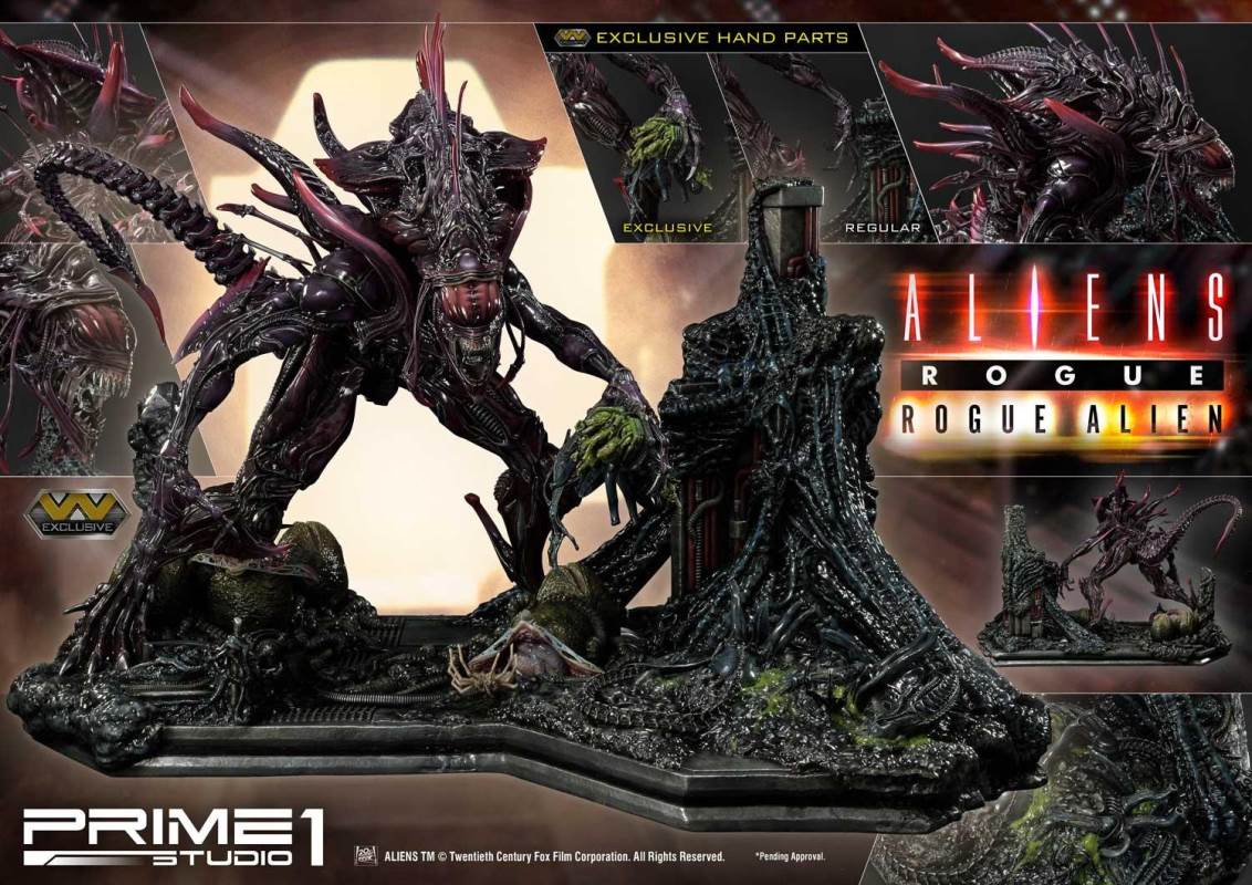 Aliens (Comics) Rogue Alien Battle Diorama EX Version