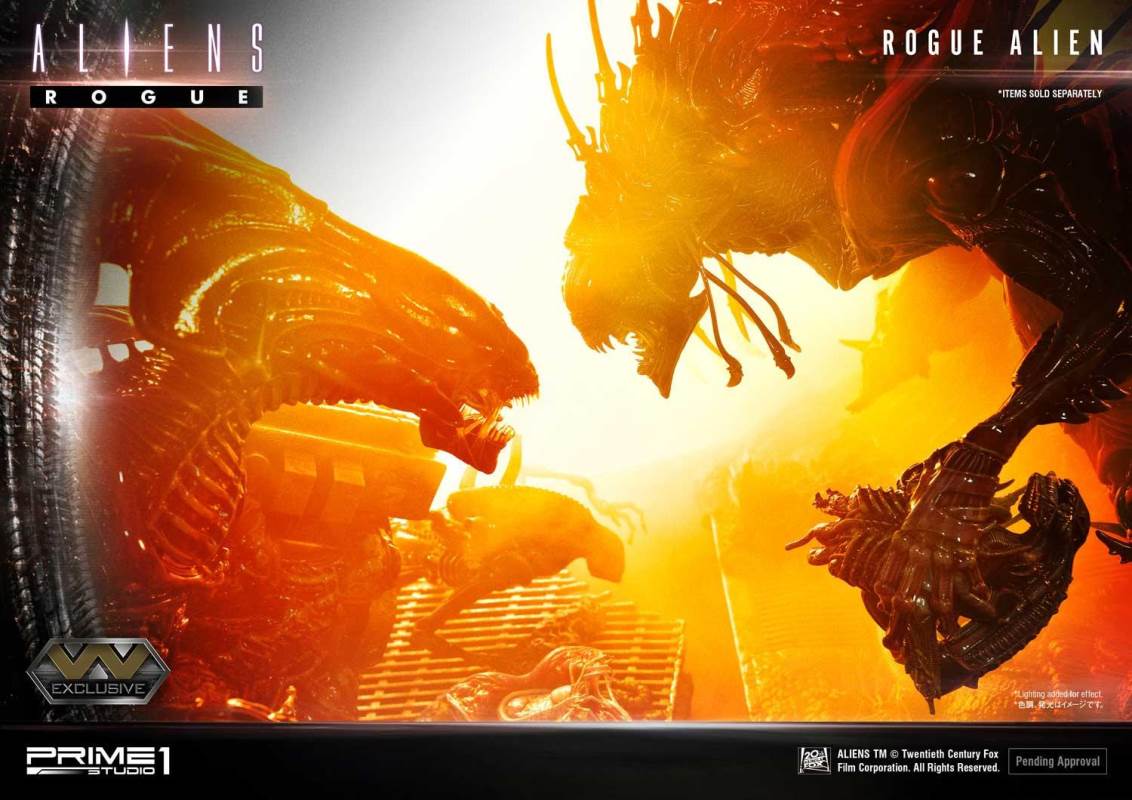 Aliens (Comics) Rogue Alien Battle Diorama EX Version