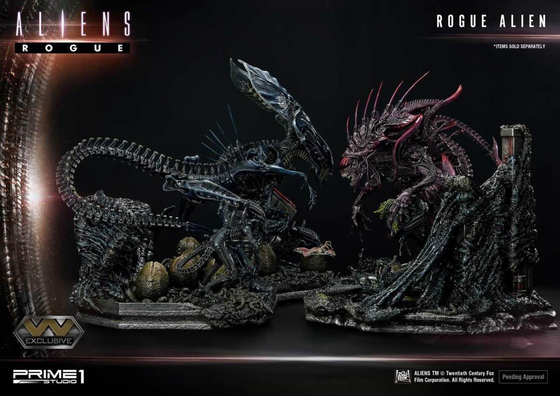 Aliens (Comics) Rogue Alien Battle Diorama EX Version