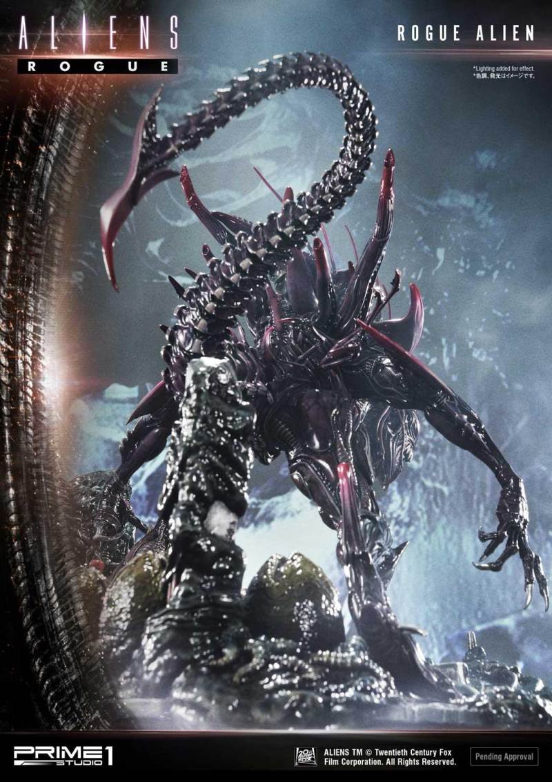 Aliens (Comics) Rogue Alien Battle Diorama