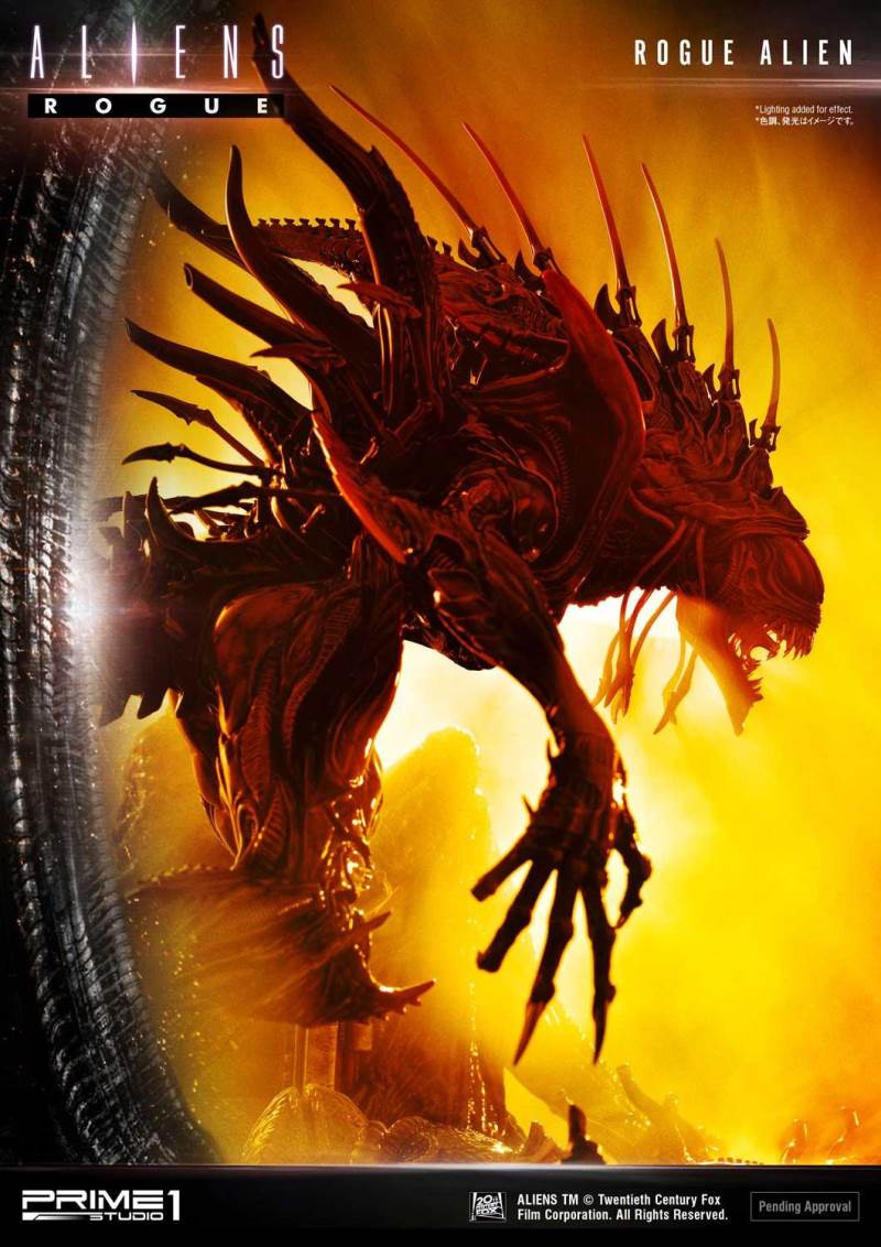 Aliens (Comics) Rogue Alien Battle Diorama