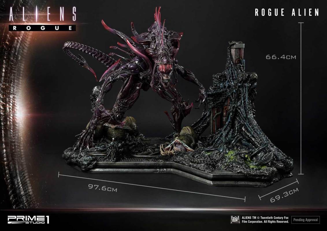 Aliens (Comics) Rogue Alien Battle Diorama