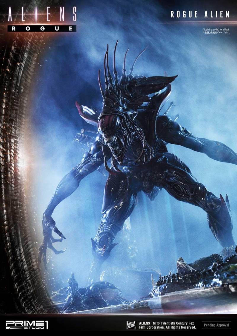 Aliens (Comics) Rogue Alien Battle Diorama