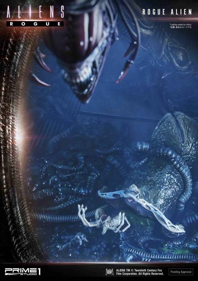 Aliens (Comics) Rogue Alien Battle Diorama