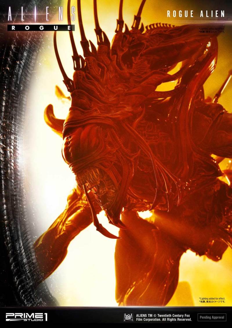 Aliens (Comics) Rogue Alien Battle Diorama