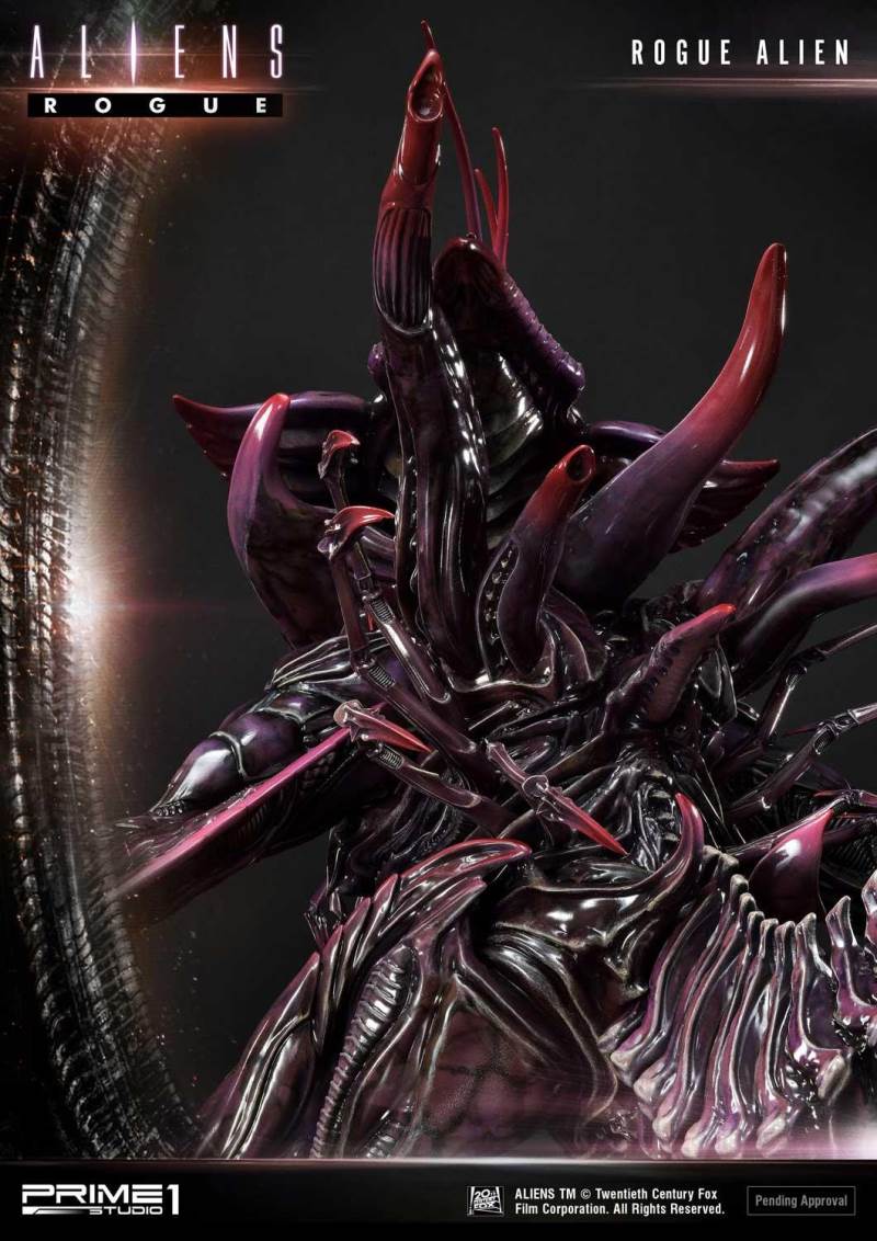 Aliens (Comics) Rogue Alien Battle Diorama