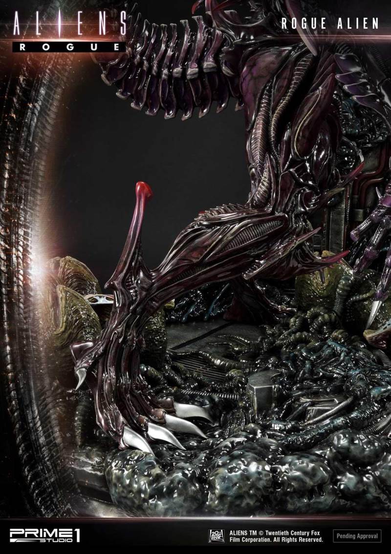 Aliens (Comics) Rogue Alien Battle Diorama