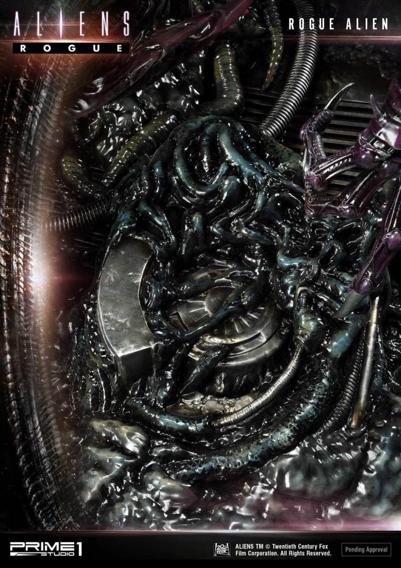 Aliens (Comics) Rogue Alien Battle Diorama