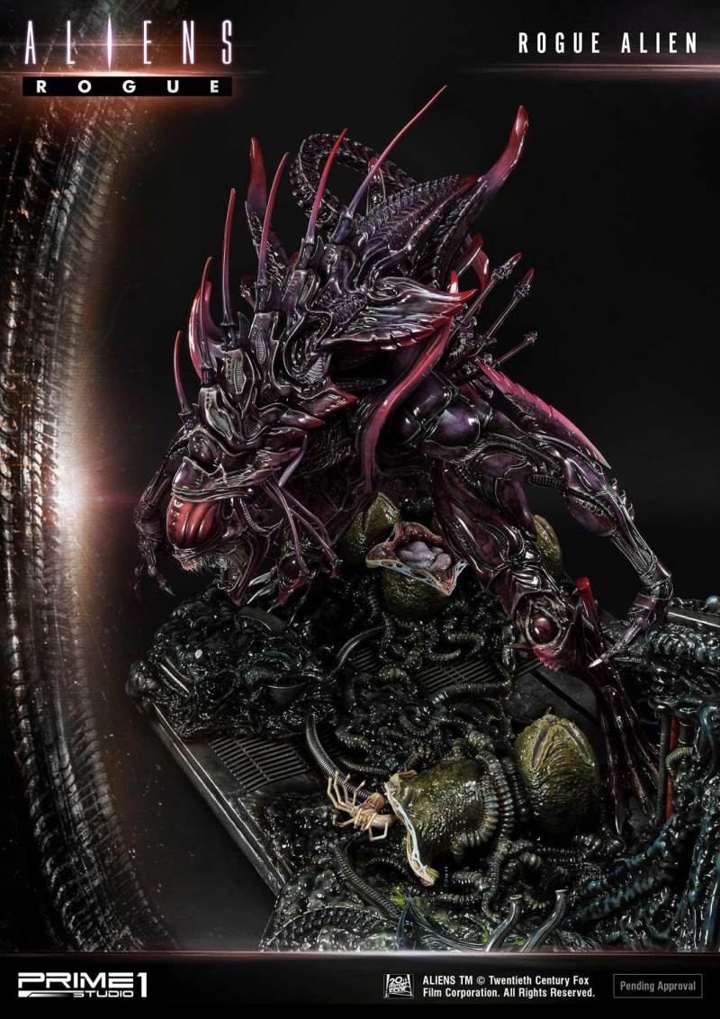 Aliens (Comics) Rogue Alien Battle Diorama