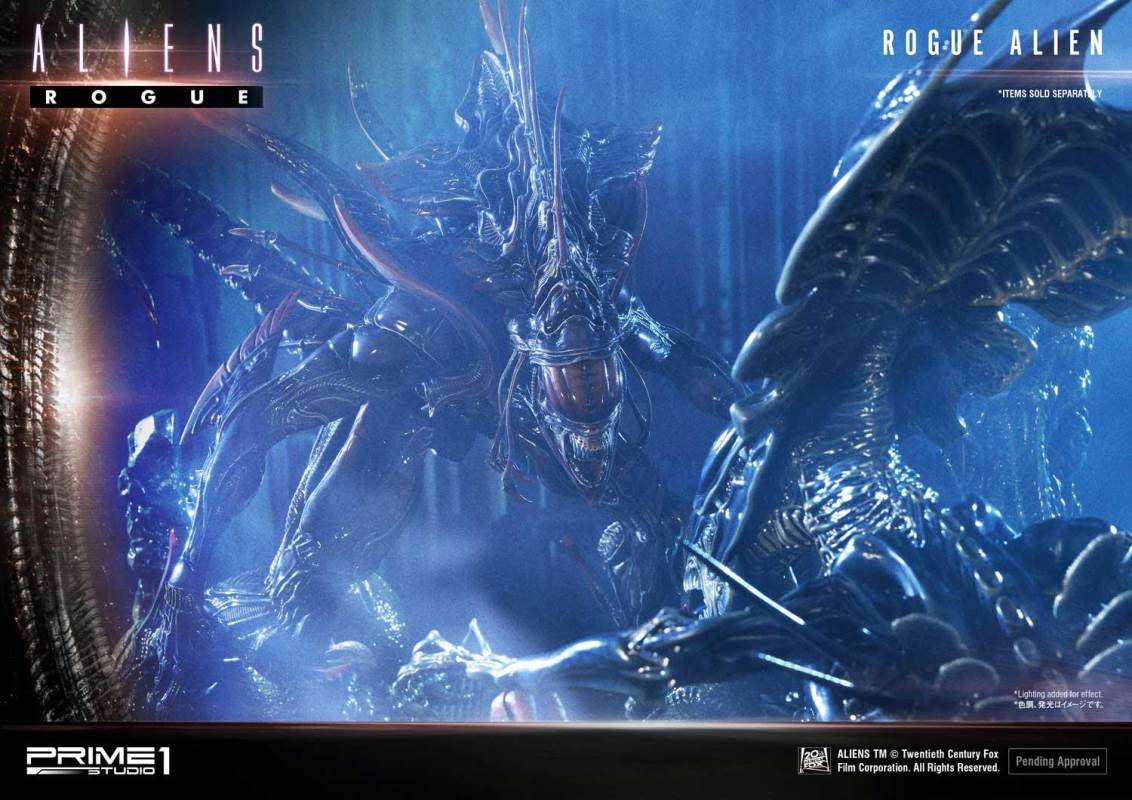 Aliens (Comics) Rogue Alien Battle Diorama