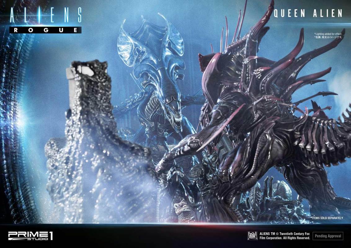 Aliens (Comics) Queen Alien Battle Diorama