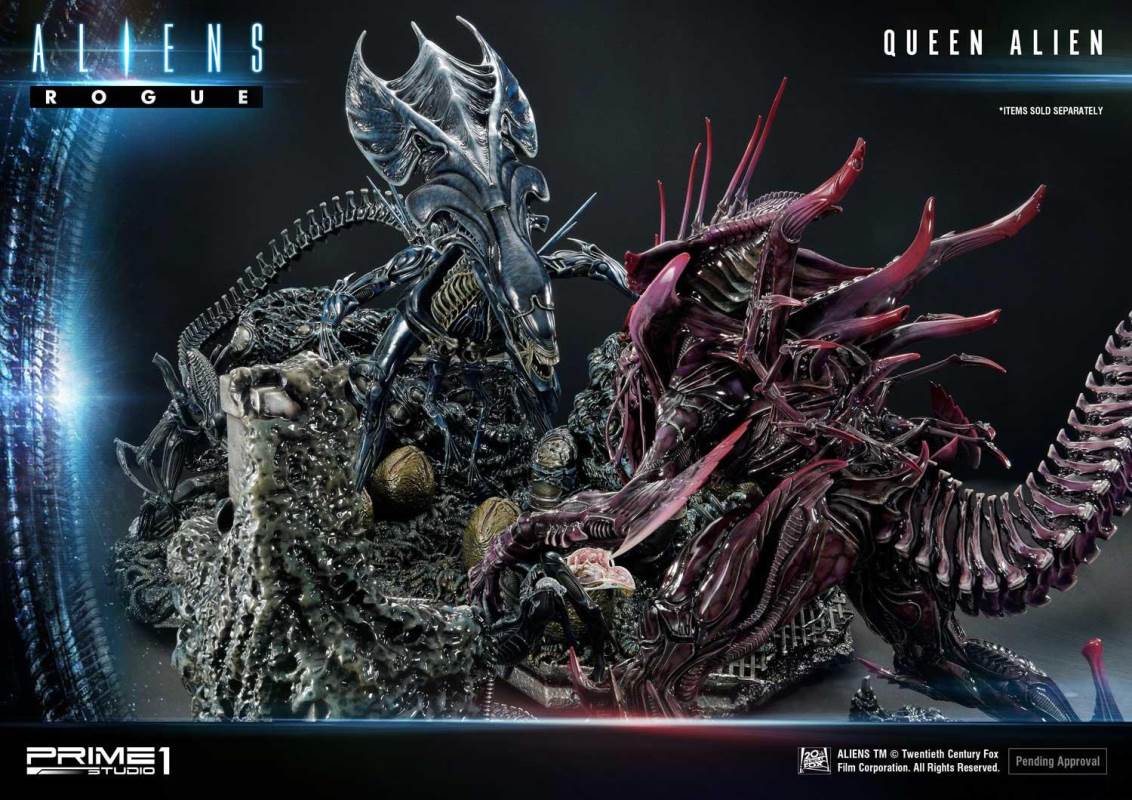 Aliens (Comics) Queen Alien Battle Diorama