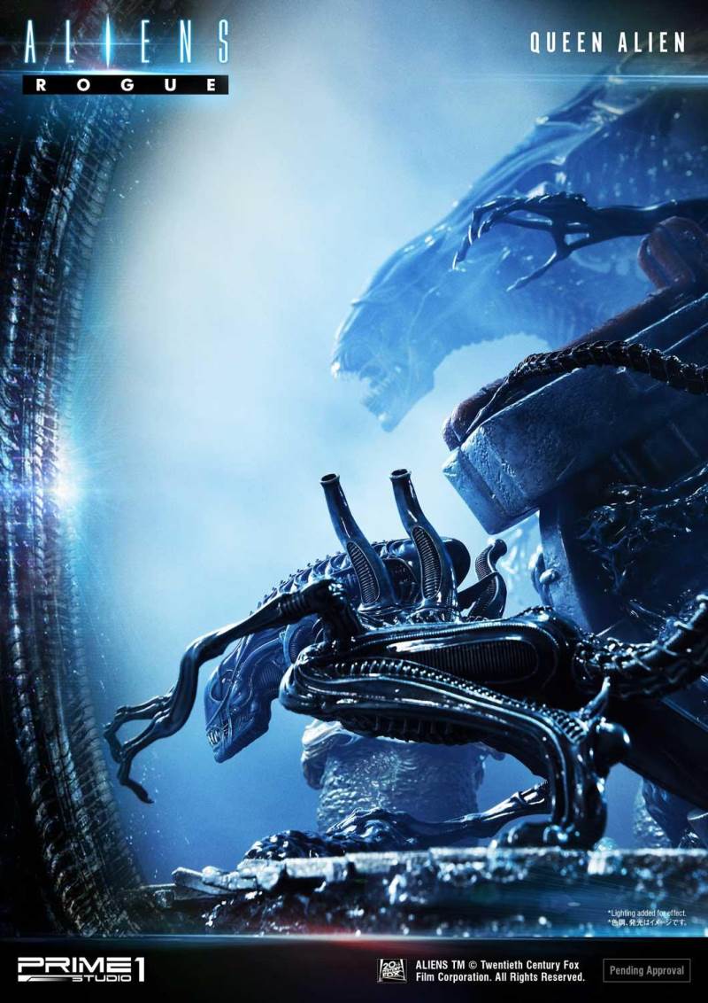 Aliens (Comics) Queen Alien Battle Diorama