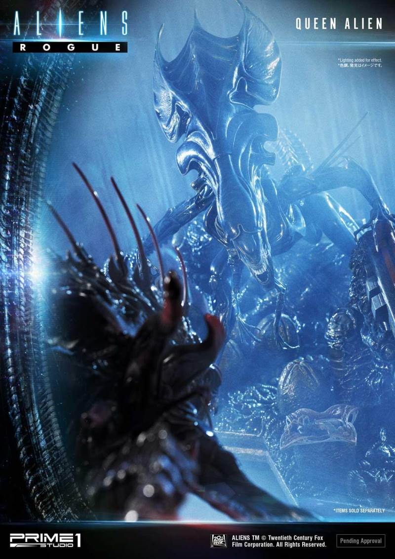 Aliens (Comics) Queen Alien Battle Diorama