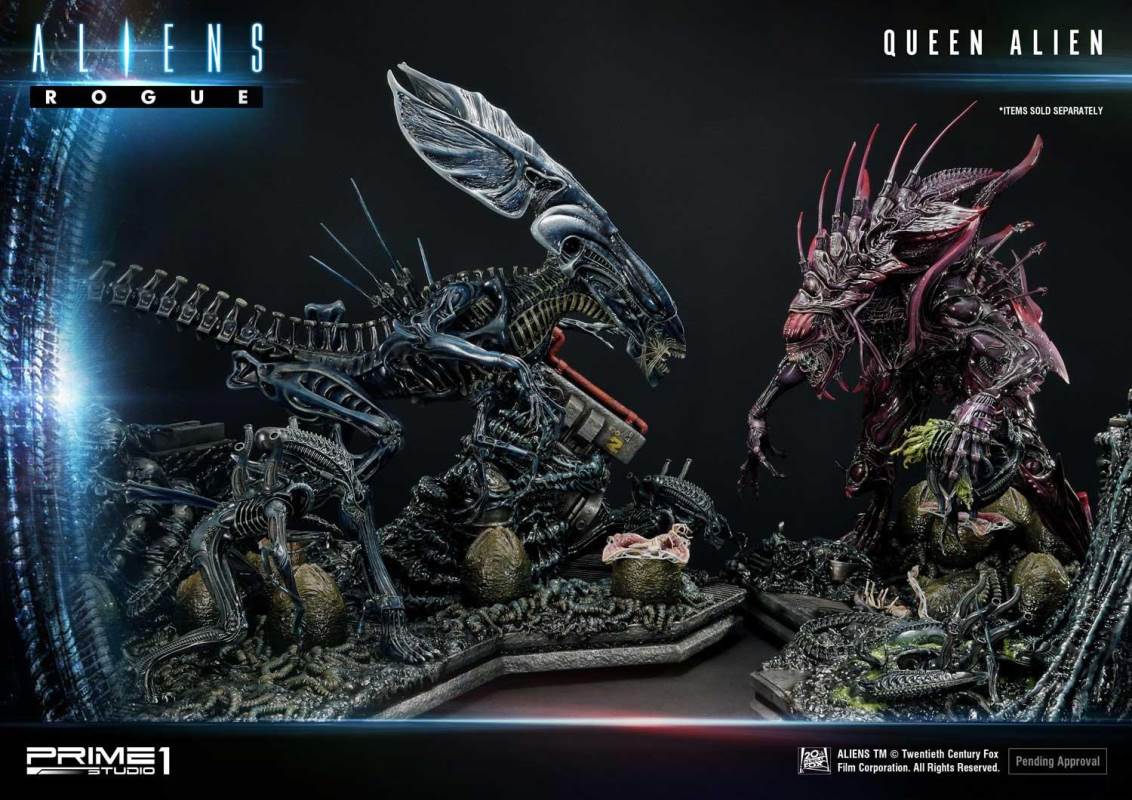 Aliens (Comics) Queen Alien Battle Diorama
