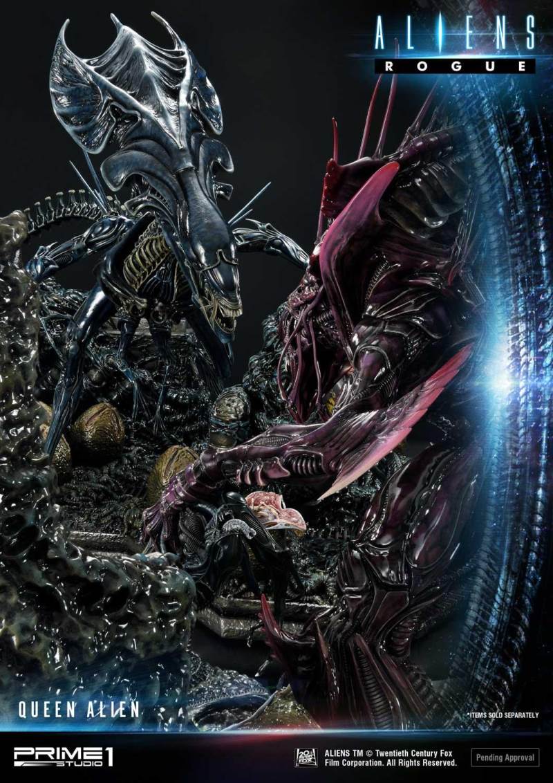 Aliens (Comics) Queen Alien Battle Diorama