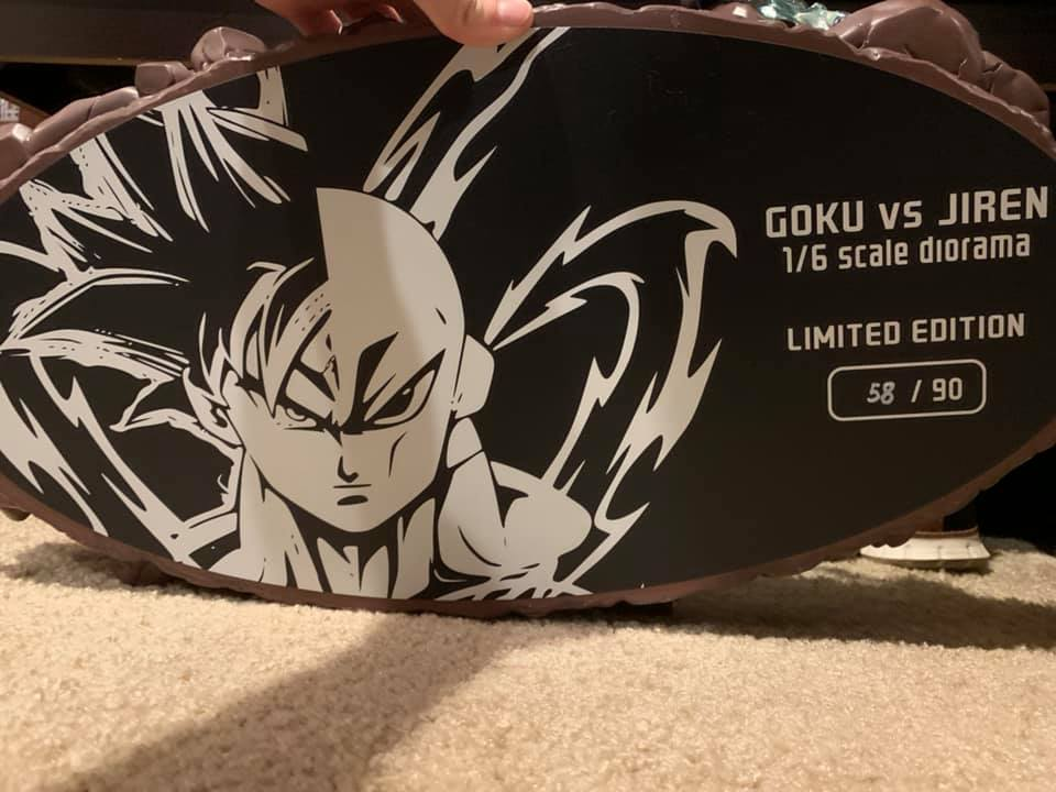 Goku vs Jiren Diorama