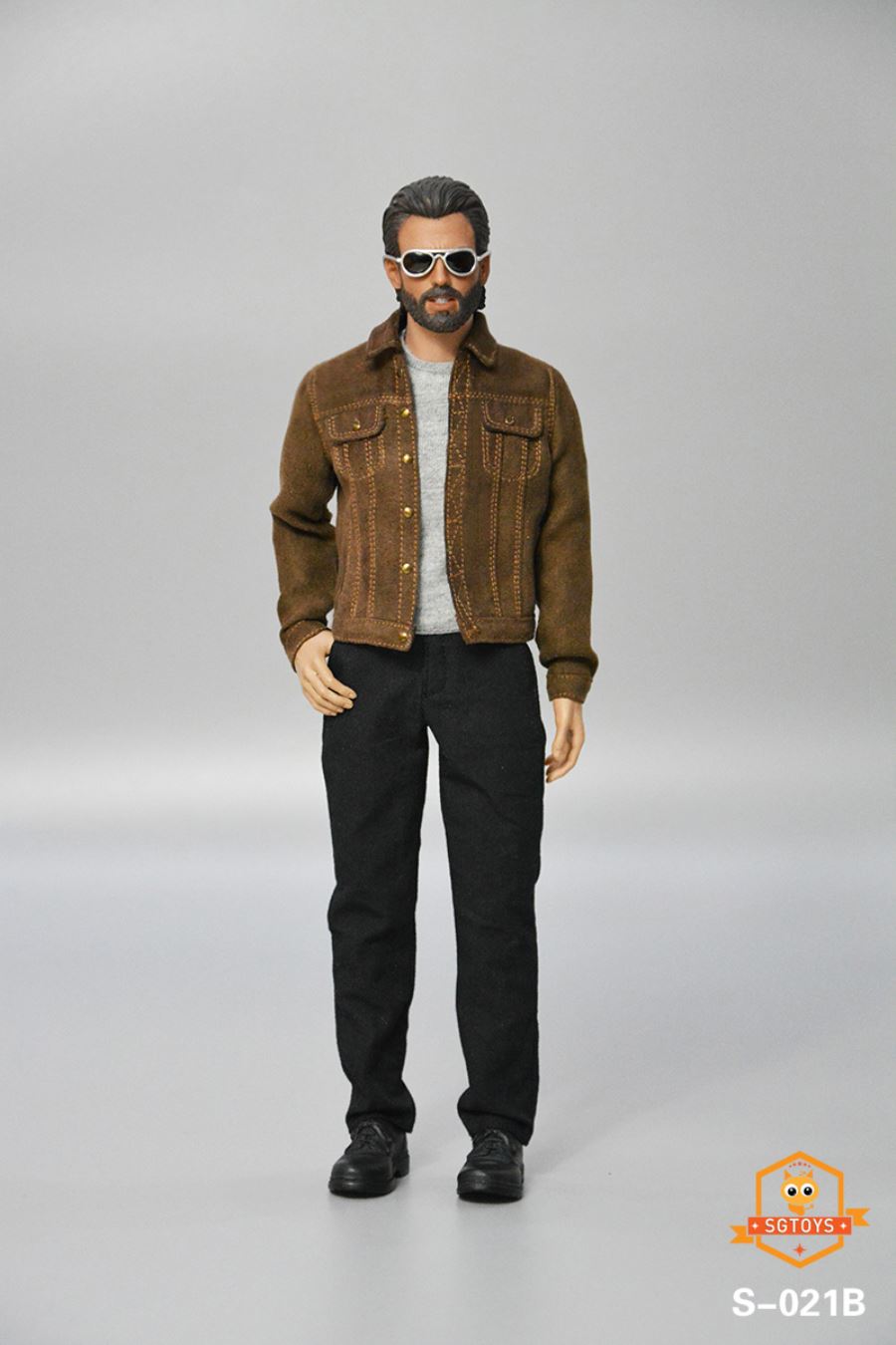 (S-021): 1/6 men's casual jacket suit