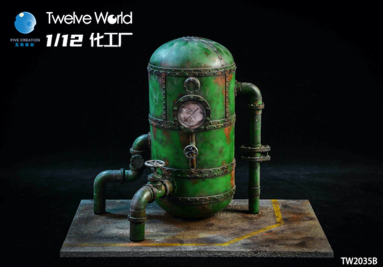 1/12 chemical plant scene