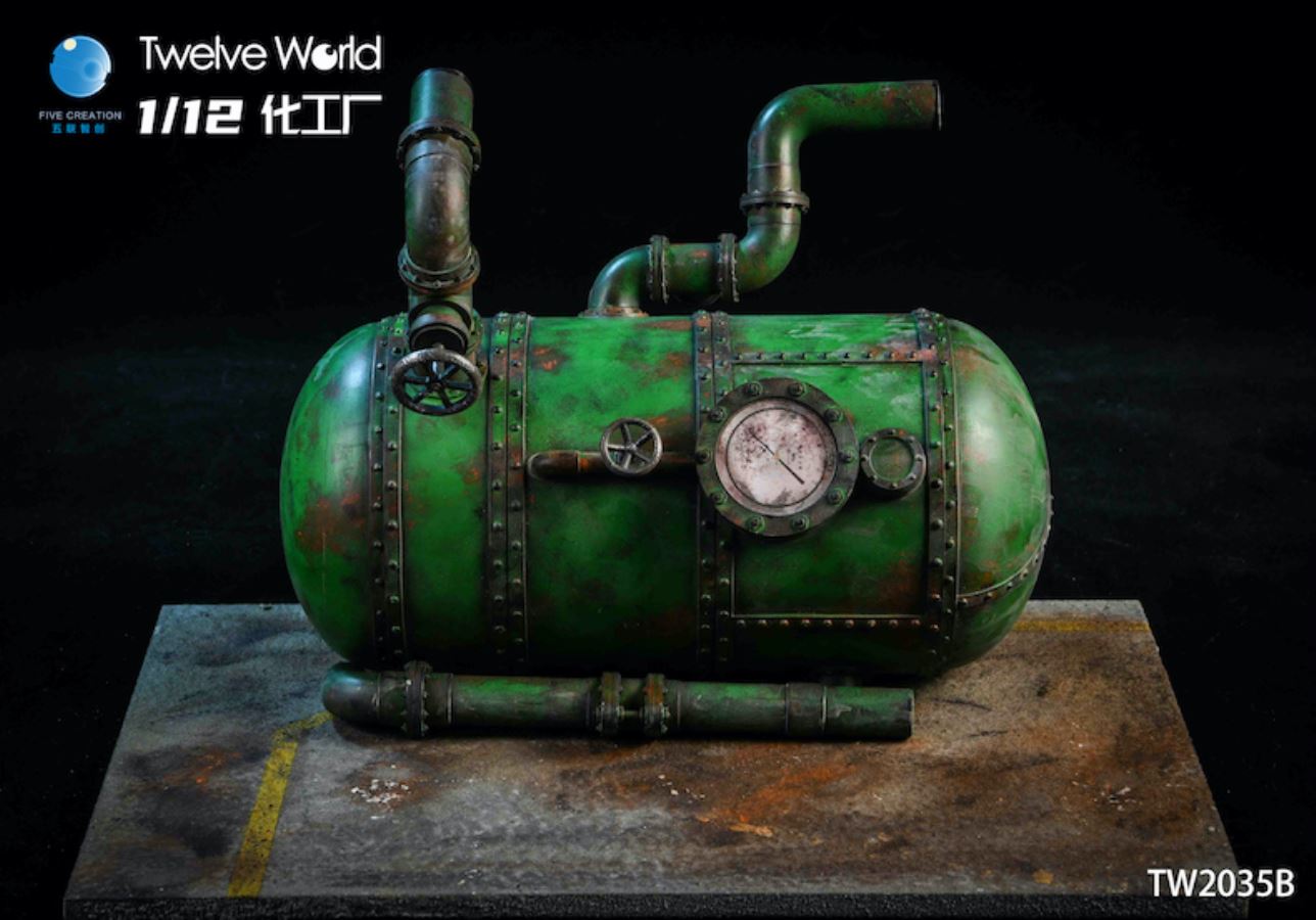 1/12 chemical plant scene