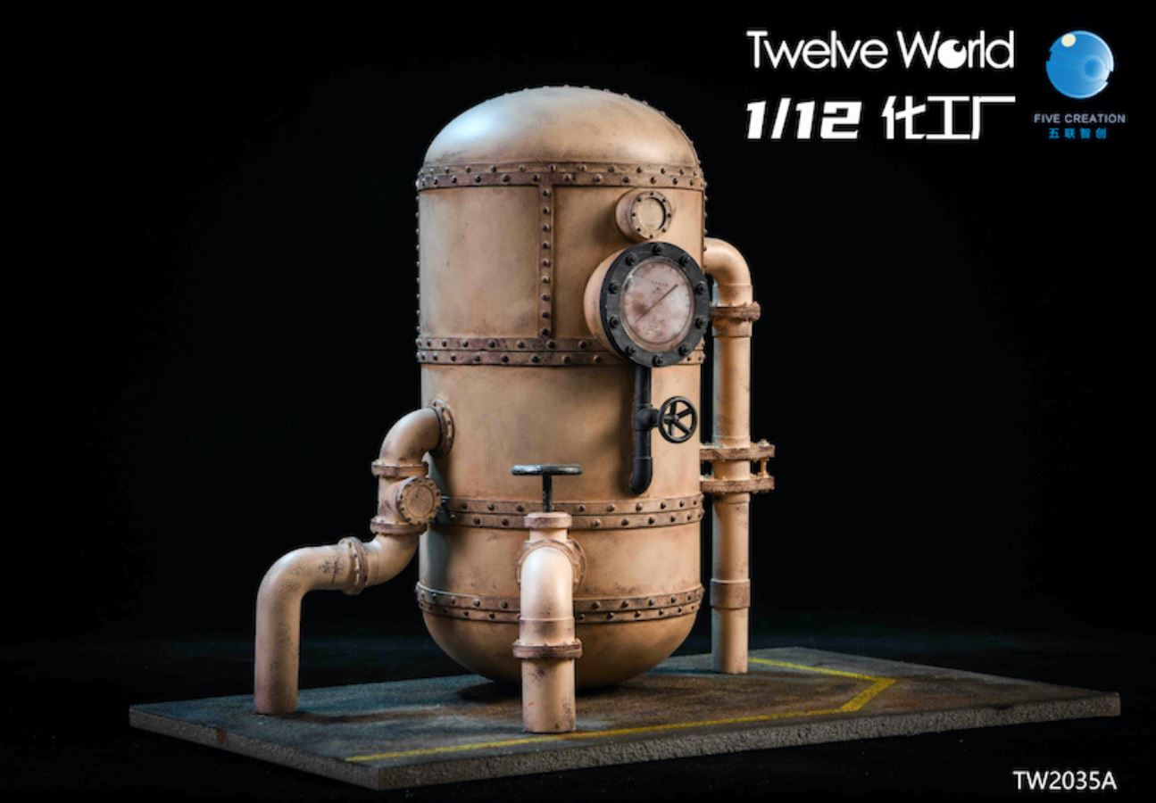 1/12 chemical plant scene