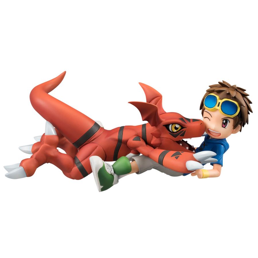 GEM Series Digimon Timers Guilmon & Matsuda