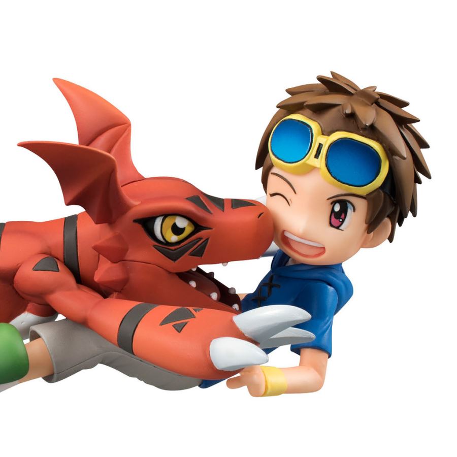 GEM Series Digimon Timers Guilmon & Matsuda