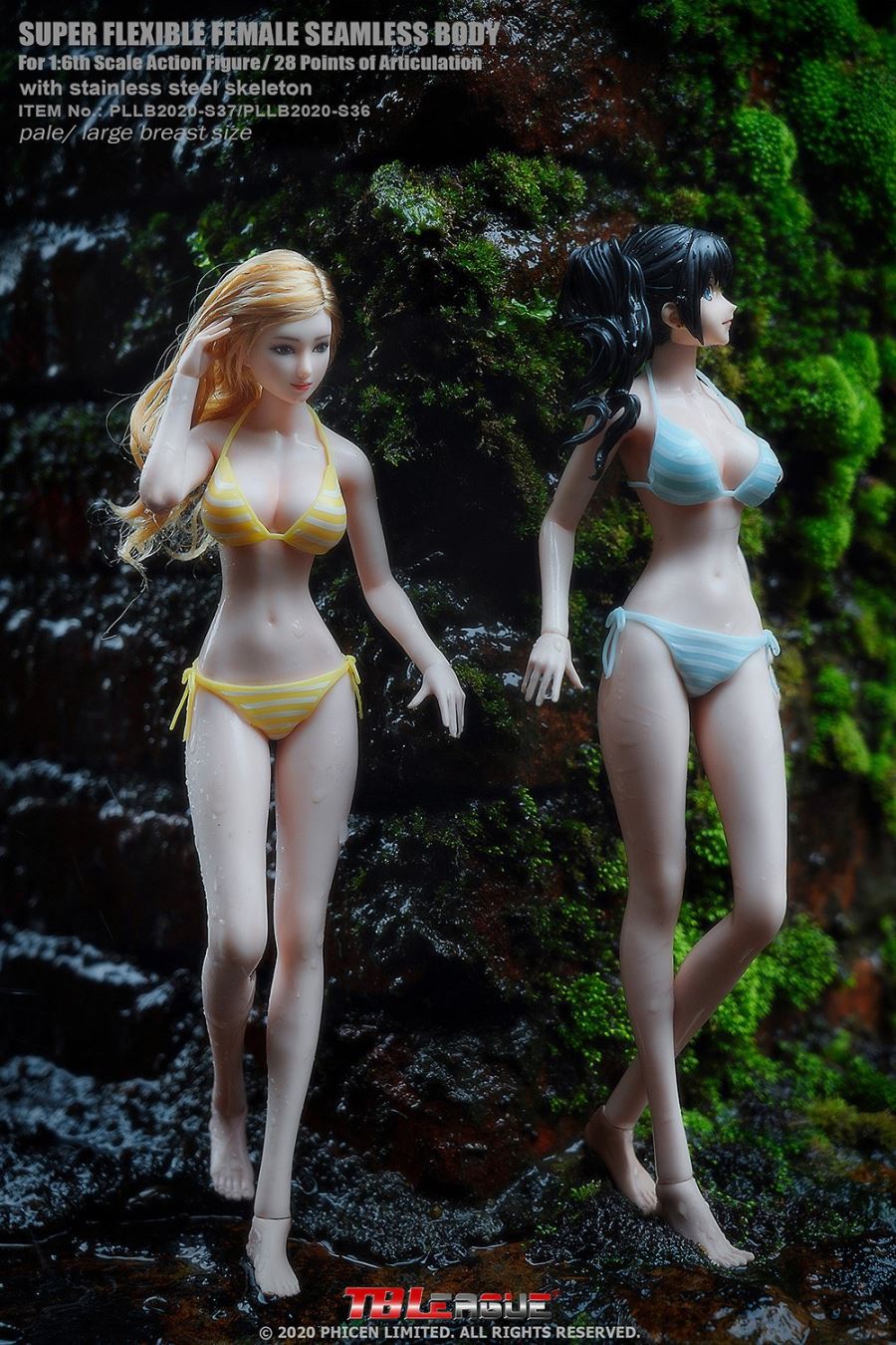 1/6th Female Super-Flexible Seamless Bodies Anime Girls 