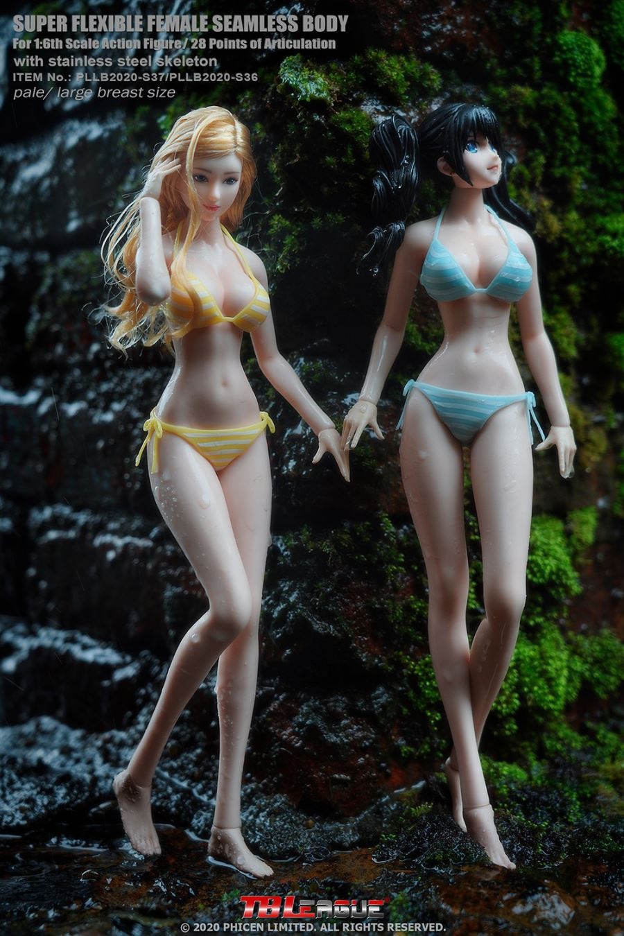 1/6th Female Super-Flexible Seamless Bodies Anime Girls 