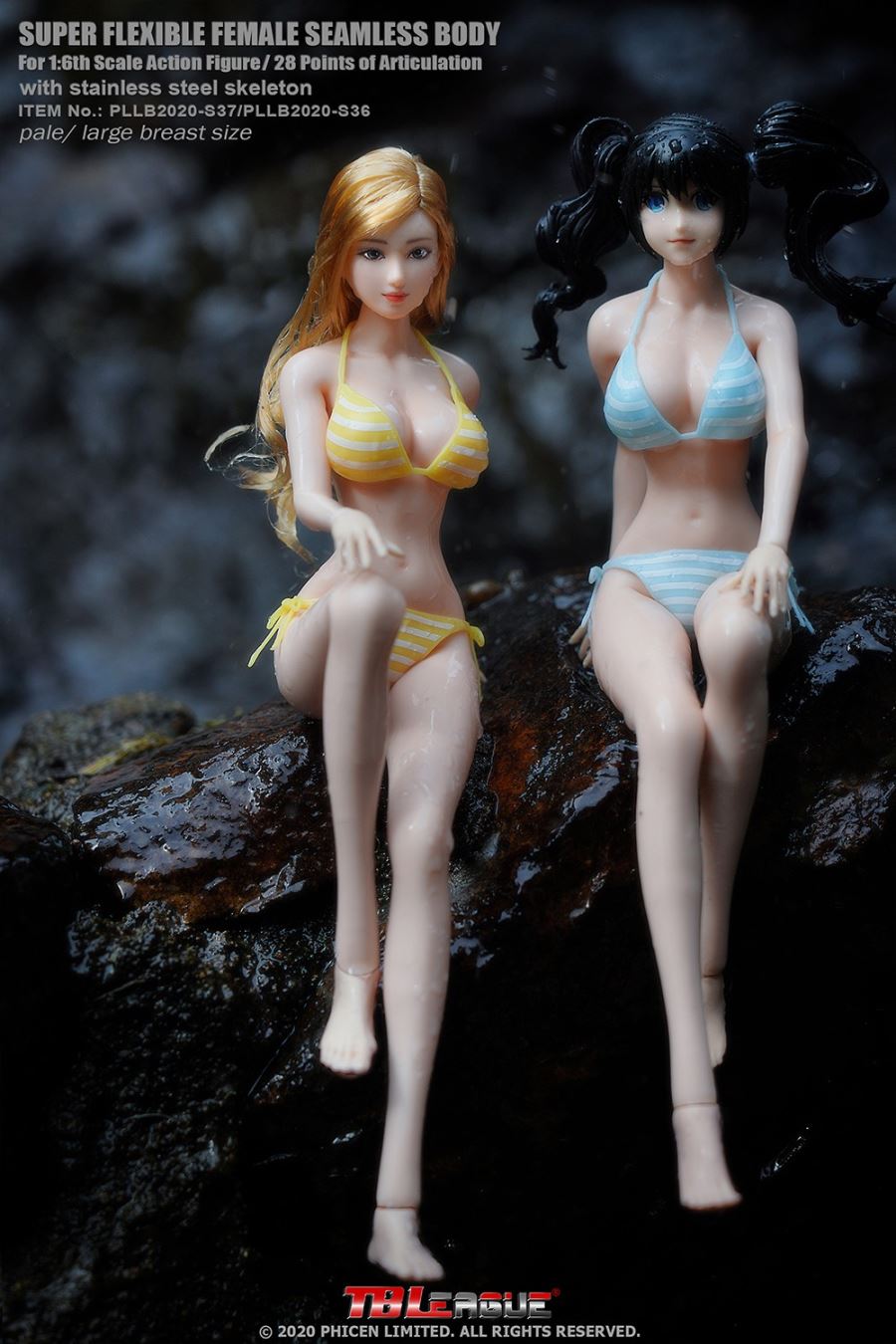 1/6th Female Super-Flexible Seamless Bodies Anime Girls 