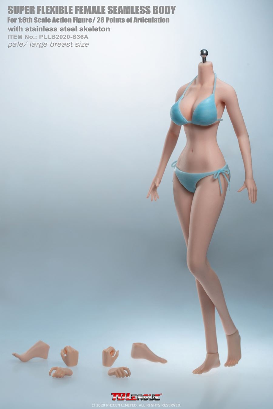 1/6th Female Super-Flexible Seamless Bodies Anime Girls 