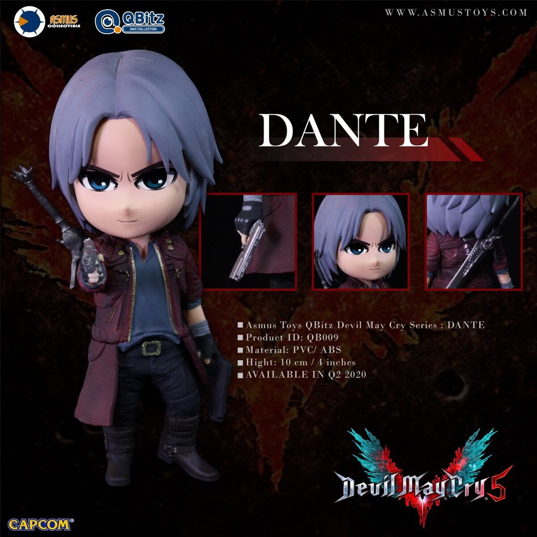 QBITZ DEVIL MAY CRY SERIES 5: DANTE LIMITED ARTICULATION FIGURE