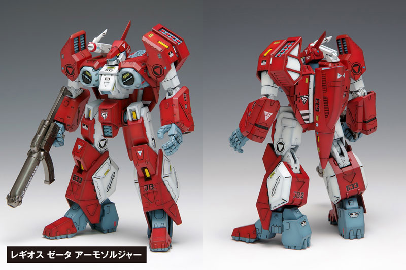 Genesis Climber Mospeada Legioss ETA / ZETA / IOTA Armo-Soldier Multiplex 1/72