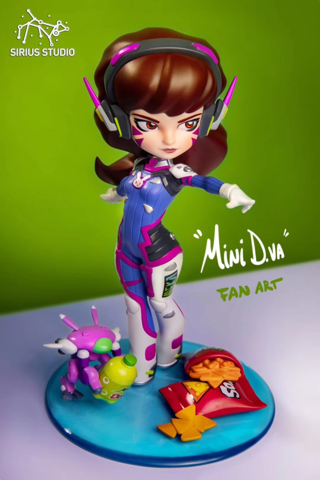 Overwatch Mini Tracer & Mini D.VA
