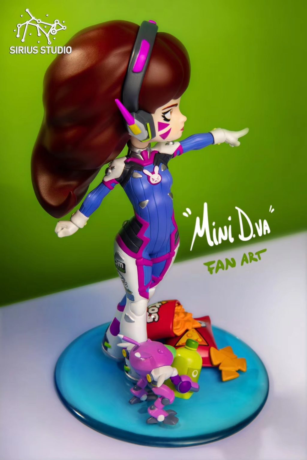 Overwatch Mini Tracer & Mini D.VA