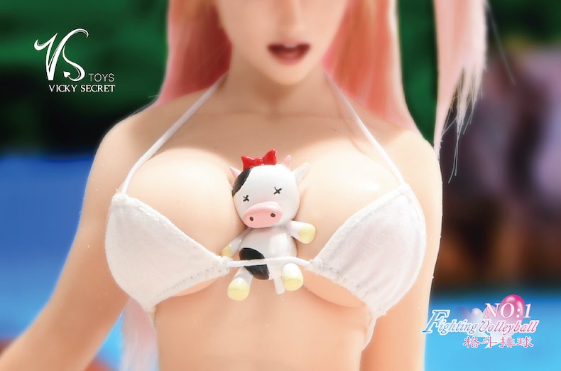 1/6 Fighting Volleyball Series Fruit Ear 19XG66 Full Box Set Double Head Carved Three Shapes