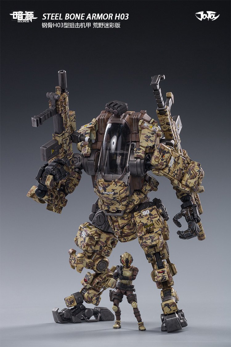 1/25 STEEL BONE Armor H03 Camo Ver