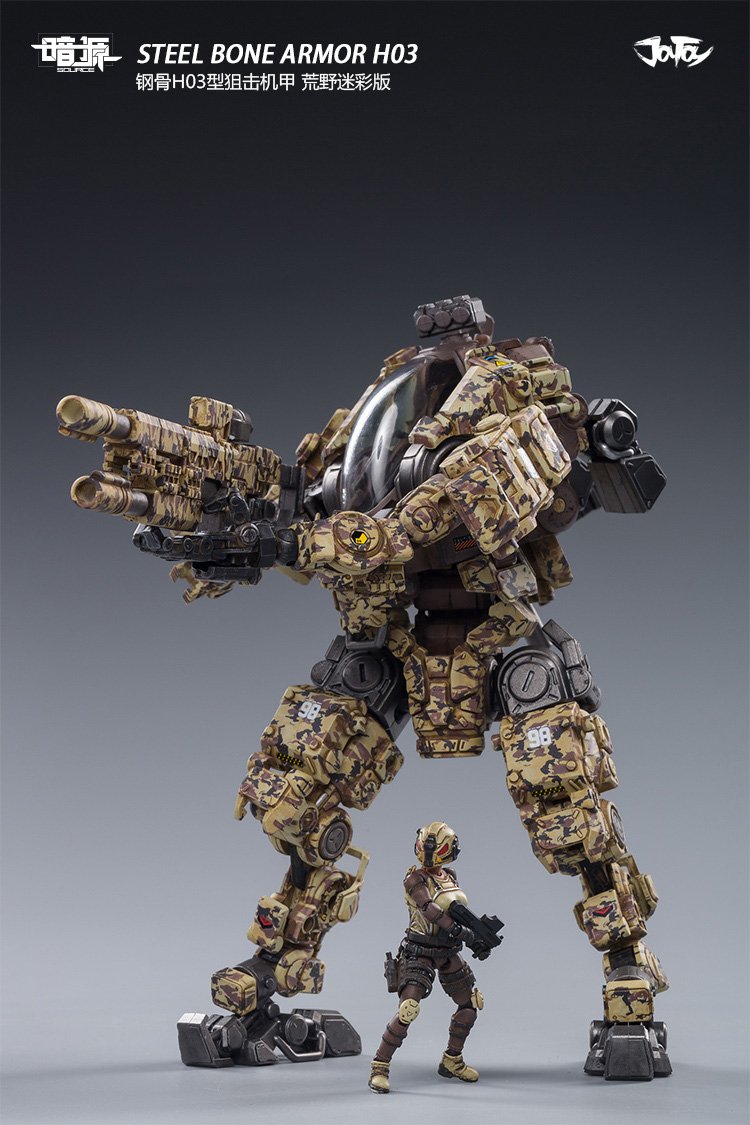 1/25 STEEL BONE Armor H03 Camo Ver
