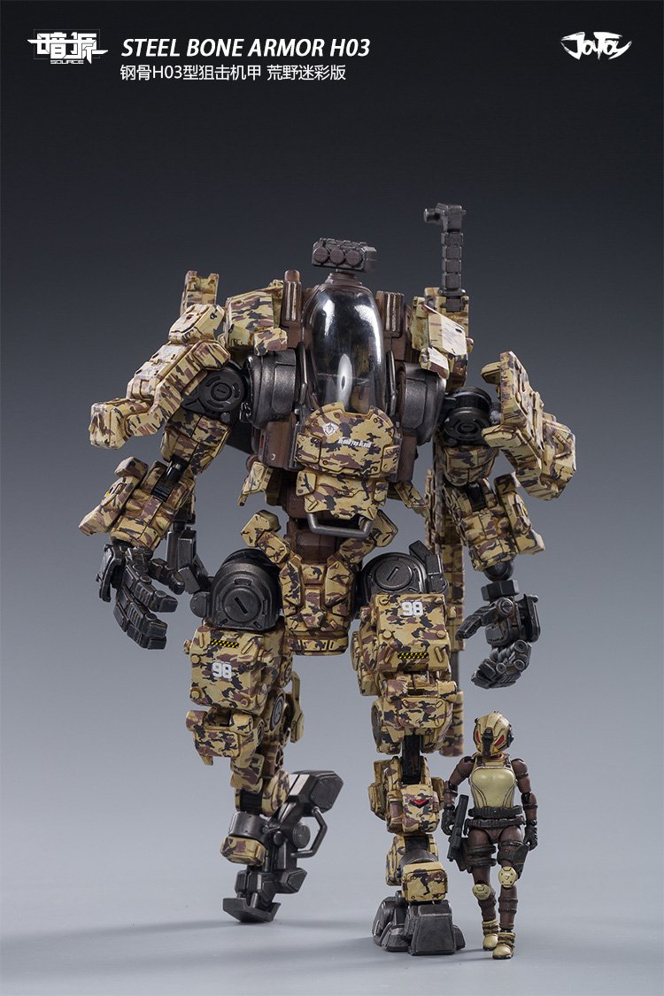1/25 STEEL BONE Armor H03 Camo Ver