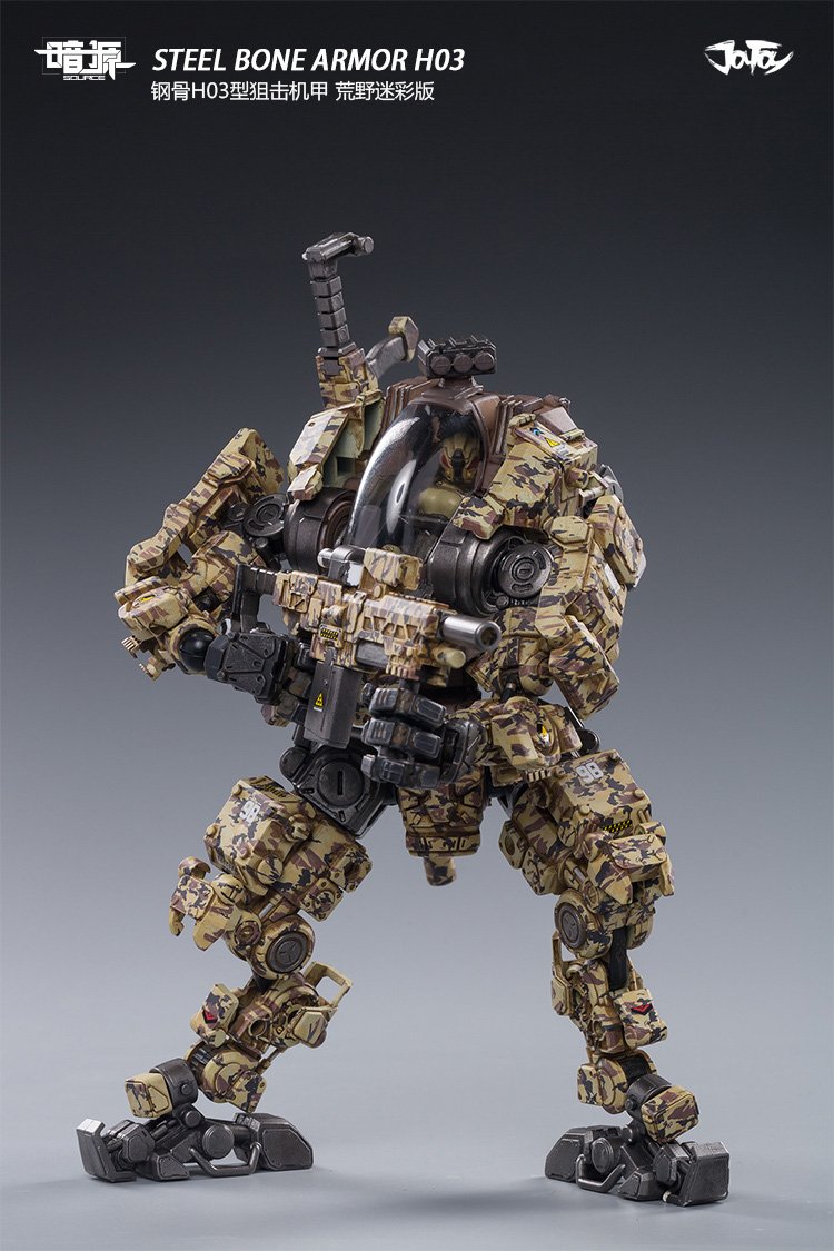 1/25 STEEL BONE Armor H03 Camo Ver
